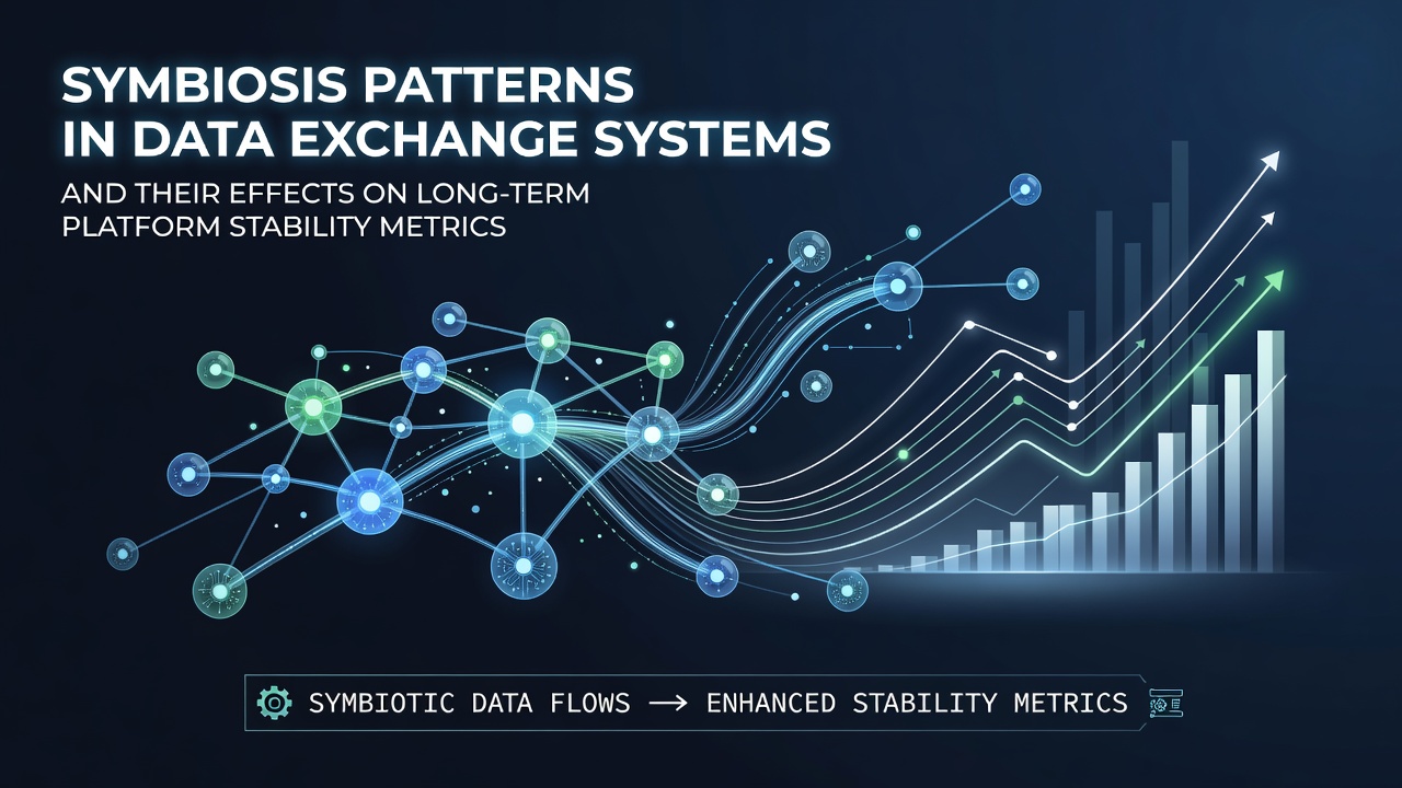 Symbiosis Patterns in Data Exchange Systems and Their Effects on Long-Term Platform Stability Metrics